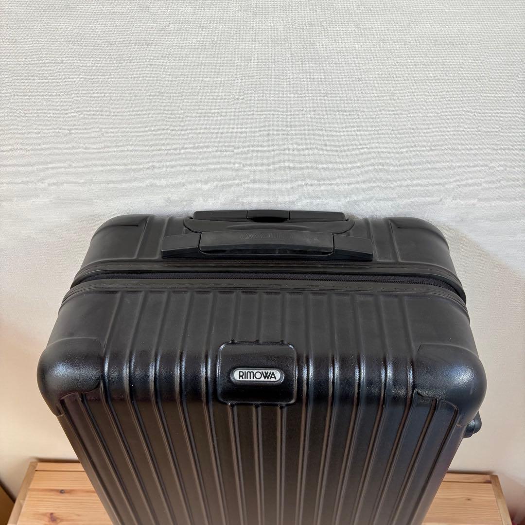 美品 RIMOWA SALSA 63L 4輪 キャリーケース マットブラック 黒 - メルカリ