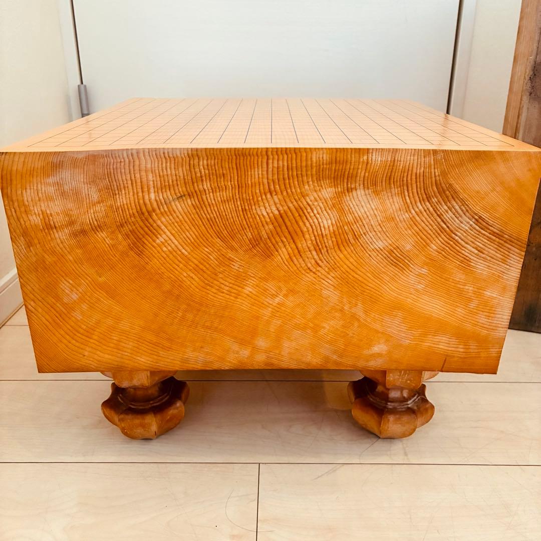 本榧　囲碁盤　6寸8分　6.8寸　前田榧碁盤店