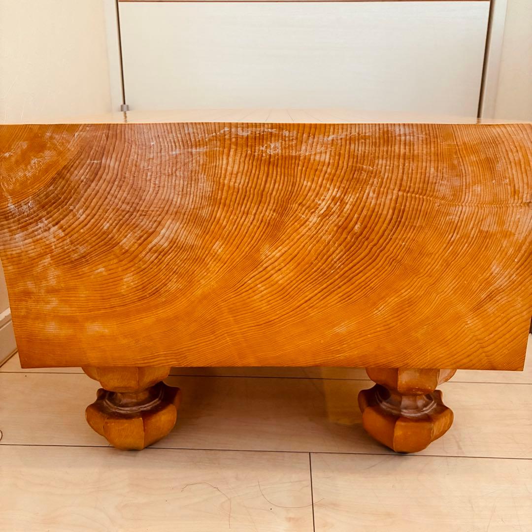 本榧　囲碁盤　6寸8分　6.8寸　前田榧碁盤店