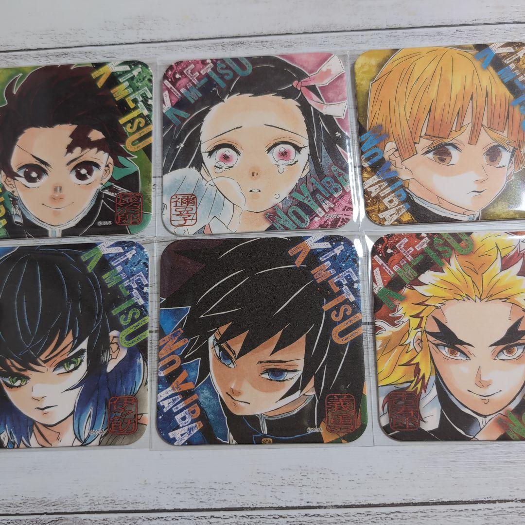 鬼滅の刃 アートコースター 第1弾 45種+BOX特典3種 コンプリート-在庫