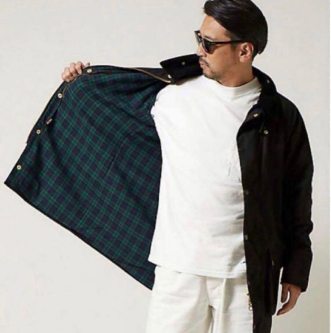 アニ別注Barbour ゲームフェア ブラック 36 ライナー付き - メルカリ