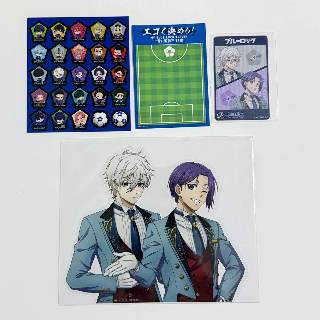 ブルーロック イケプリ アクスタ 凪誠士郎 御影玲王 ブルーロック