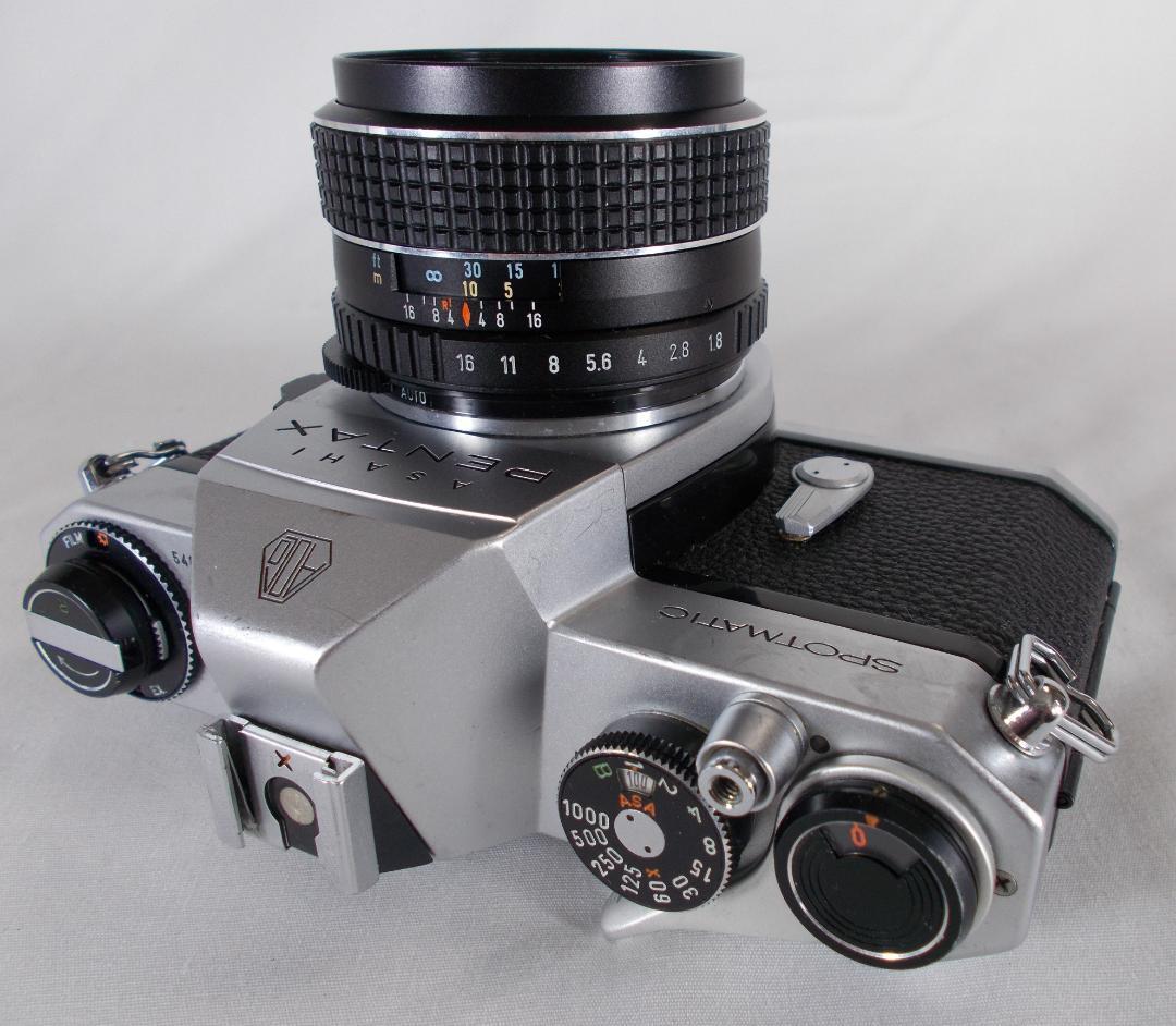フィルムカメラ 整備済 完動品 Pentax SPII + f1.8 P209