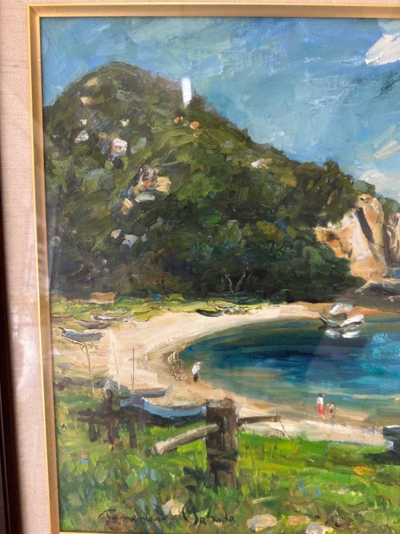 絵画 増田常徳 蒲戸崎にて