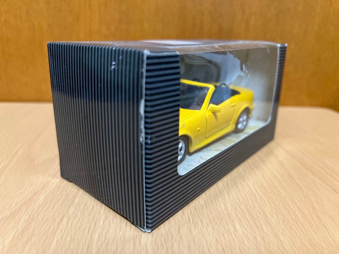 【希少】メルセデスベンツ SLK230 初代 ディーラー特注 イエロー ミニカー