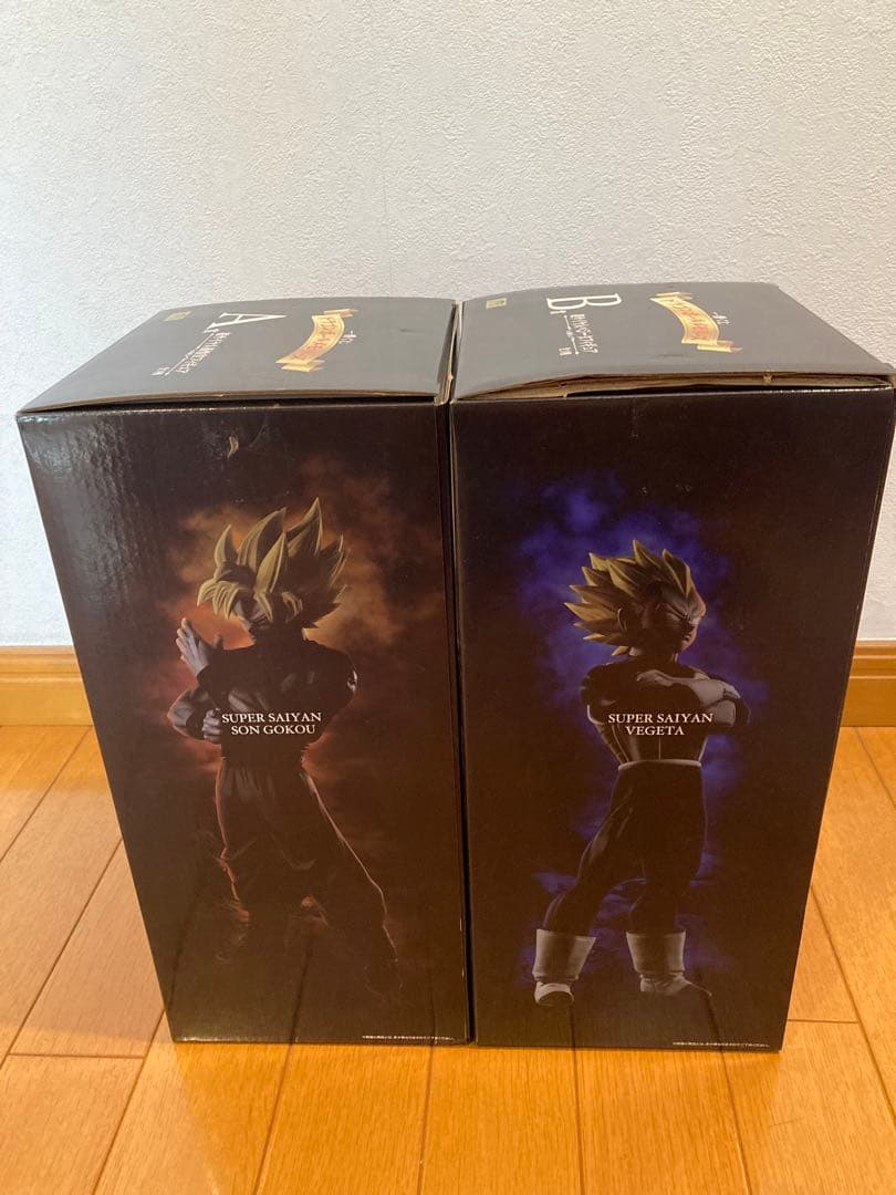 一番くじ　ドラゴンボールメモリーズ　 超サイヤ人孫悟空・ベジータフィギュアセット