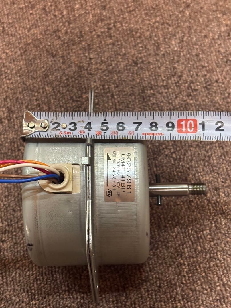 富士工業レンジフード三速モーター 品番90257961 点検メンテ済中古