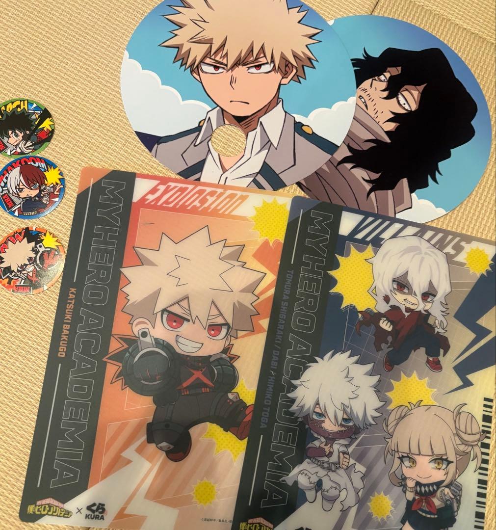 僕のヒーローアカデミア ヒロアカ 新聞広告 緑谷出久 爆豪勝己 おまけ