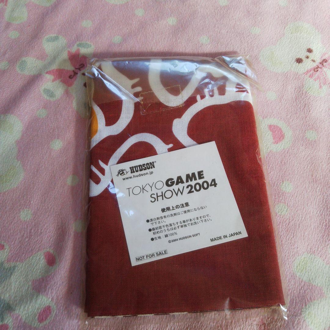 未使用美品東京ゲームショウ2004天外魔境手ぬぐい非売品レア貴重ゲーム