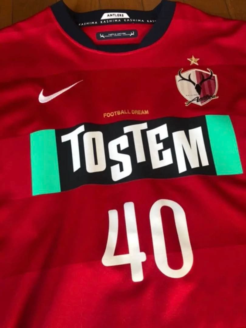 鹿島アントラーズ ユニフォーム 小笠原満男