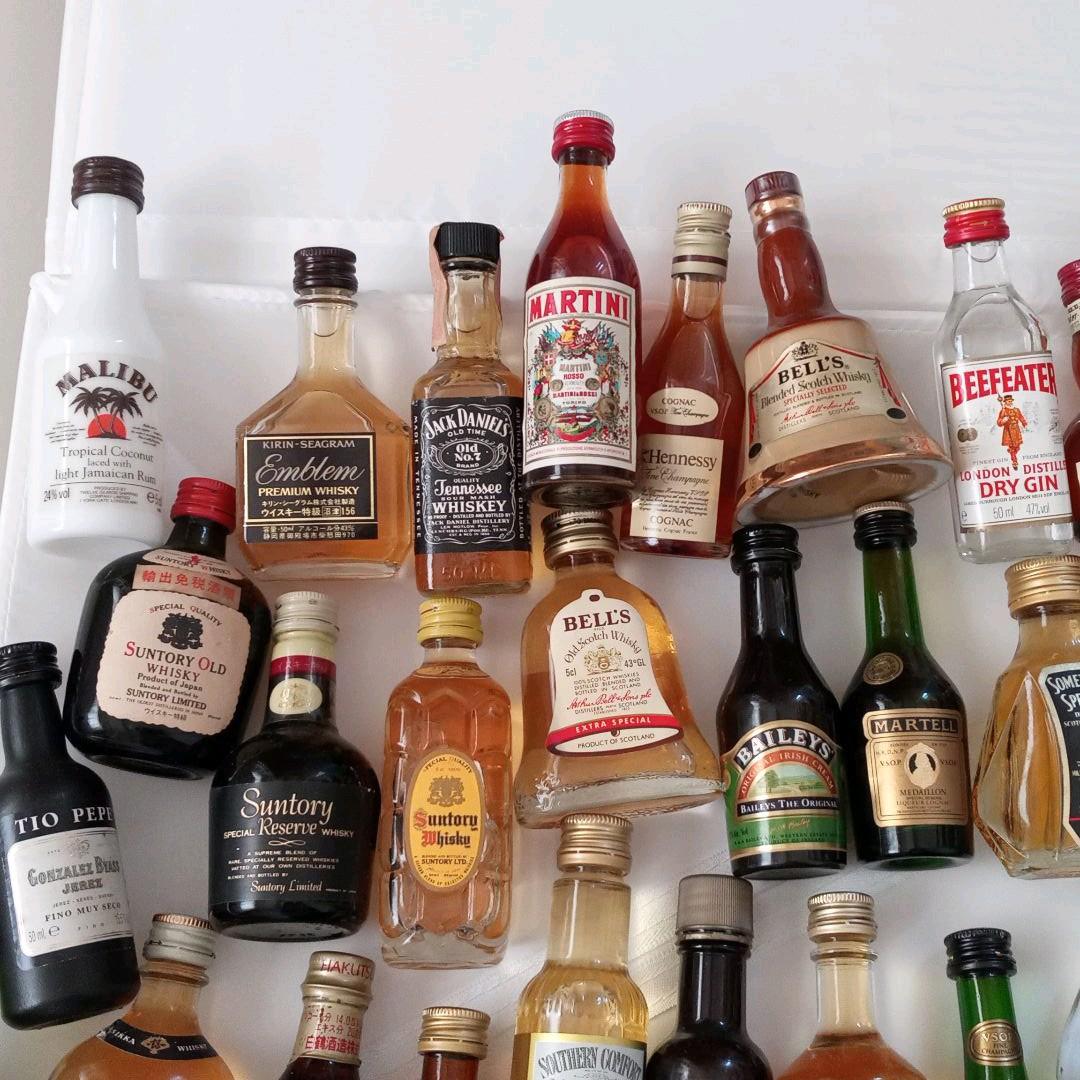 国産、海外ウイスキーミニボトル 国内、インポート