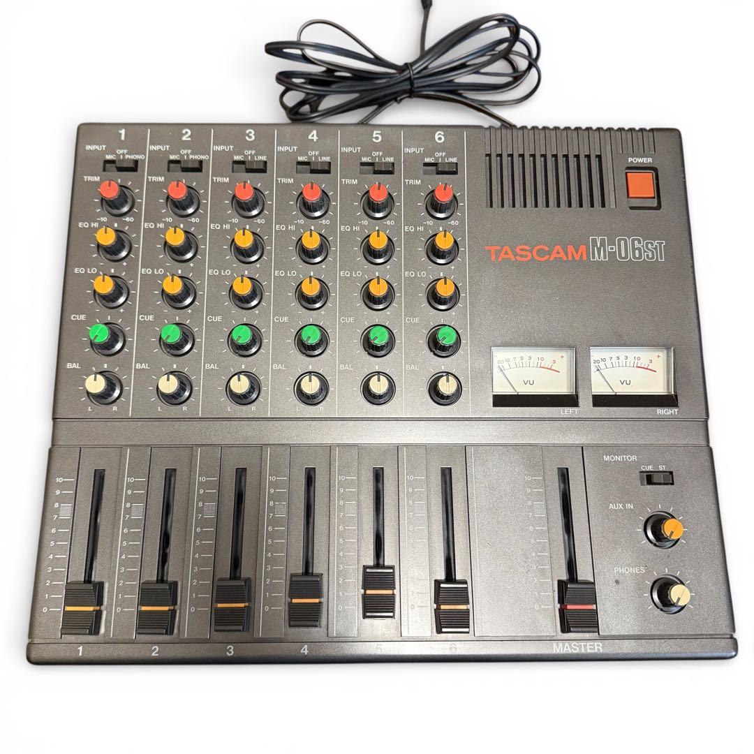 【美品！】TASCAM M-06ST アナログミキサー　TEAC ⭐︎取扱説明書