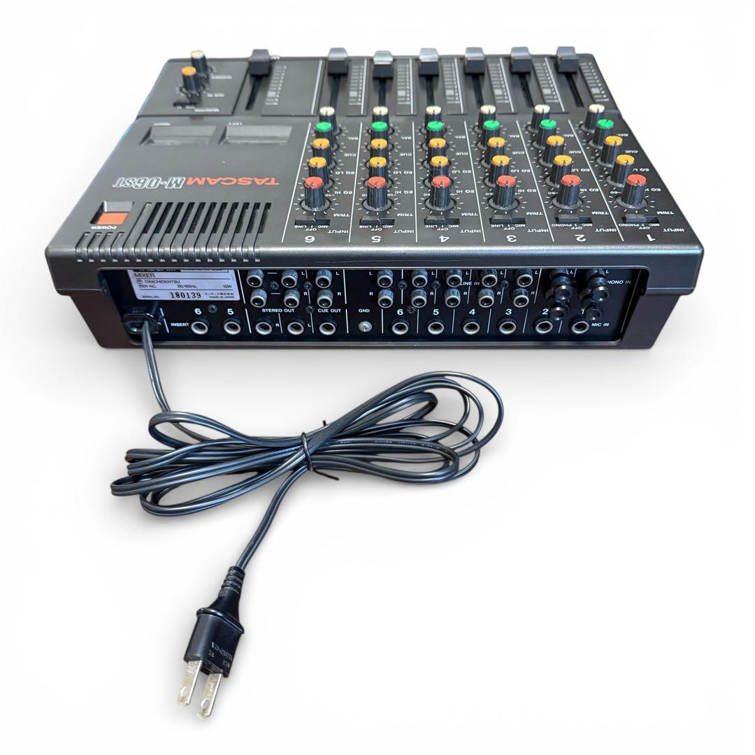 【美品！】TASCAM M-06ST アナログミキサー　TEAC ⭐︎取扱説明書