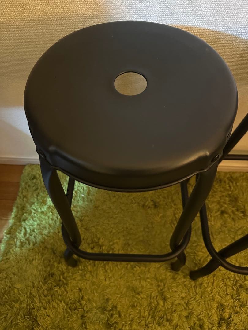 2脚セットIKEAイケア バースツール RASKOG ロースコグ ブラック