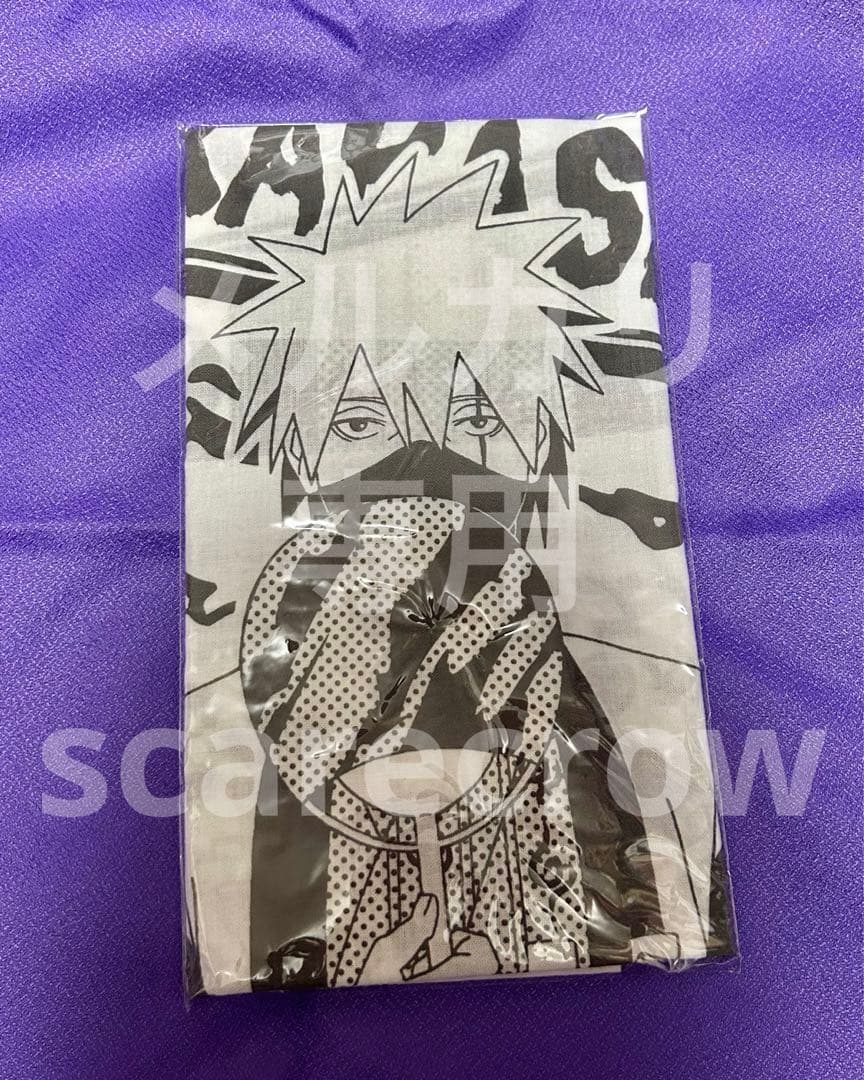 レア！NARUTO 大江戸温泉物語 手拭い タオル カカシ 大江戸温泉物語