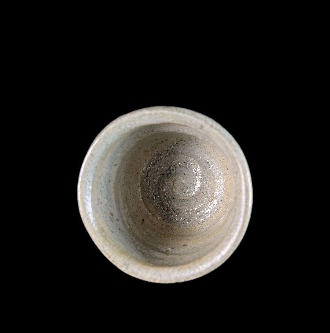 唐津焼 丸田宗彦 絵唐津ぐい呑 共箱、共布、栞、全揃い #ぐい呑 #ぐい呑み