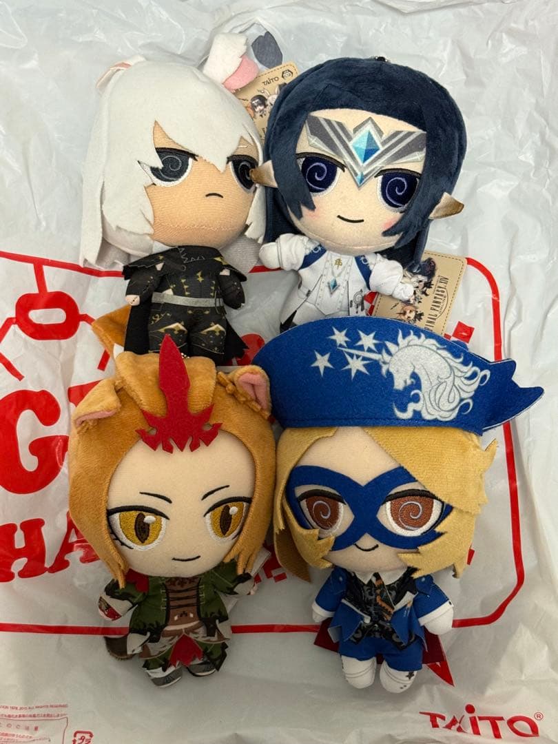 ファイナルファンタジーⅩⅣ ジョブぬいぐるみvol.1～5 全種20種セット