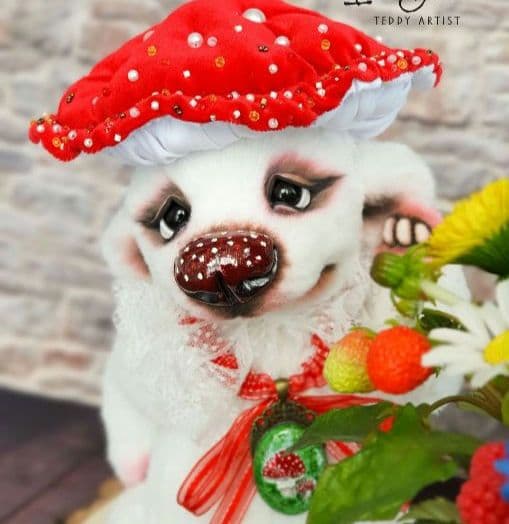 作家 アートドール ぬいぐるみ テディベア アーティストベア - メルカリ