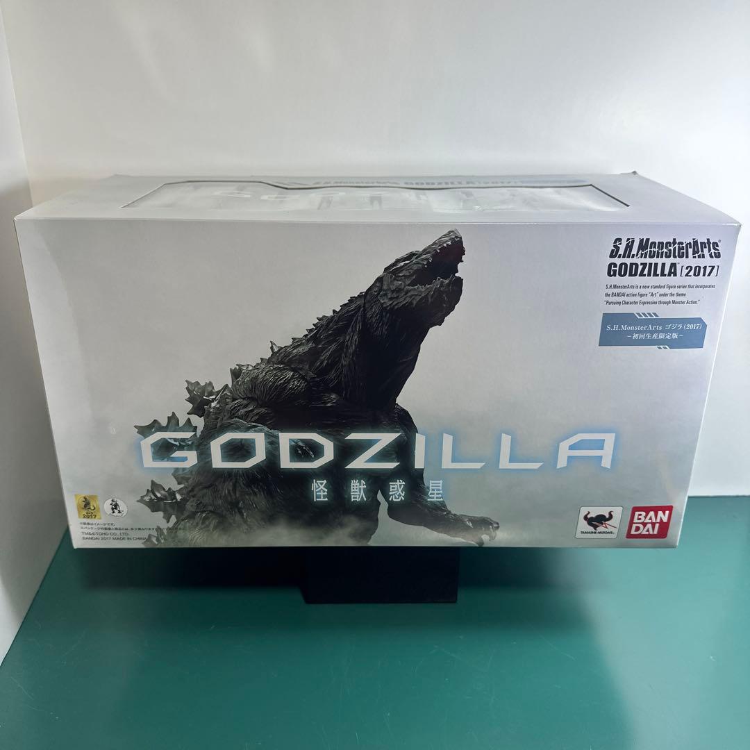【美品】S.H.MonsterArts GODZILLAモンスターアーツ2017