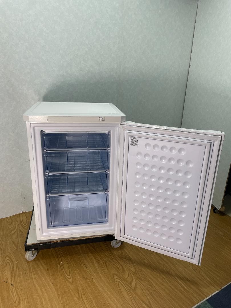 K☆065 アイリスオーヤマ 1ドア ノンフロン冷凍庫 IUSD-9B-W