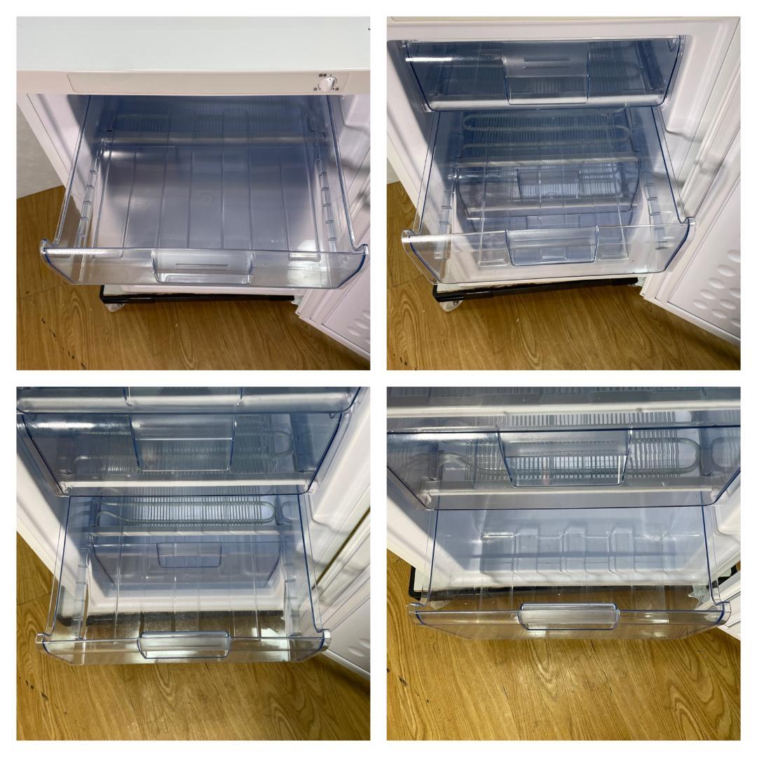 K☆065 アイリスオーヤマ 1ドア ノンフロン冷凍庫 IUSD-9B-W