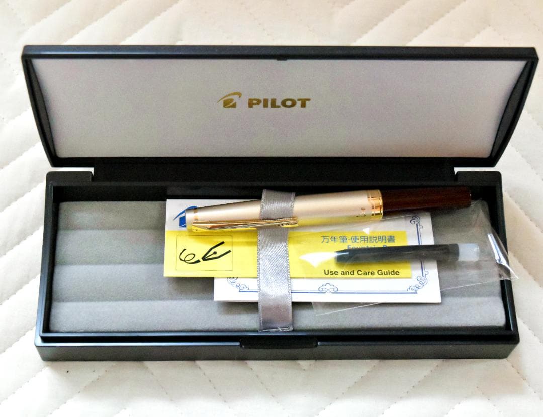 廃盤 未使用 パイロット エリート ディープレッド ペン先EF（極細）