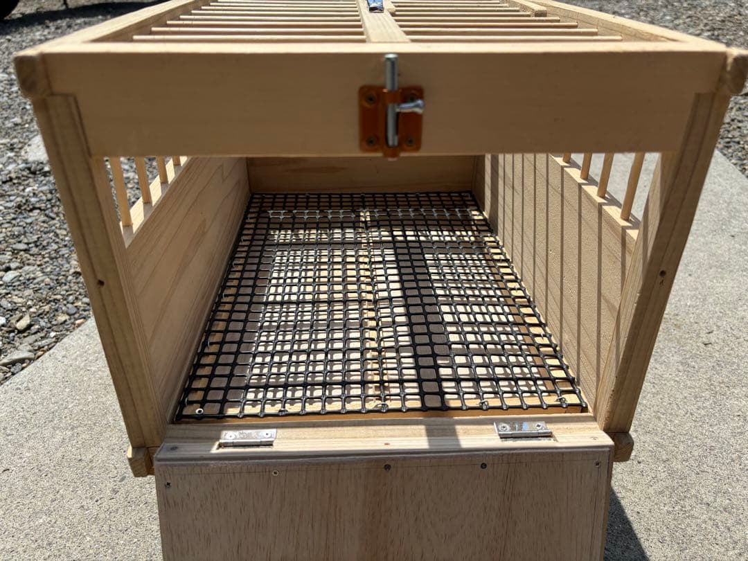 レース鳩2〜3用輸送.放鳩カゴ 新品 - メルカリ