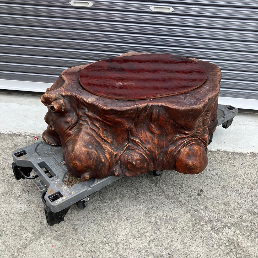 昭和レトロ 古家具 天然木製 長火鉢 大型火鉢 囲炉裏 古民家 古道具