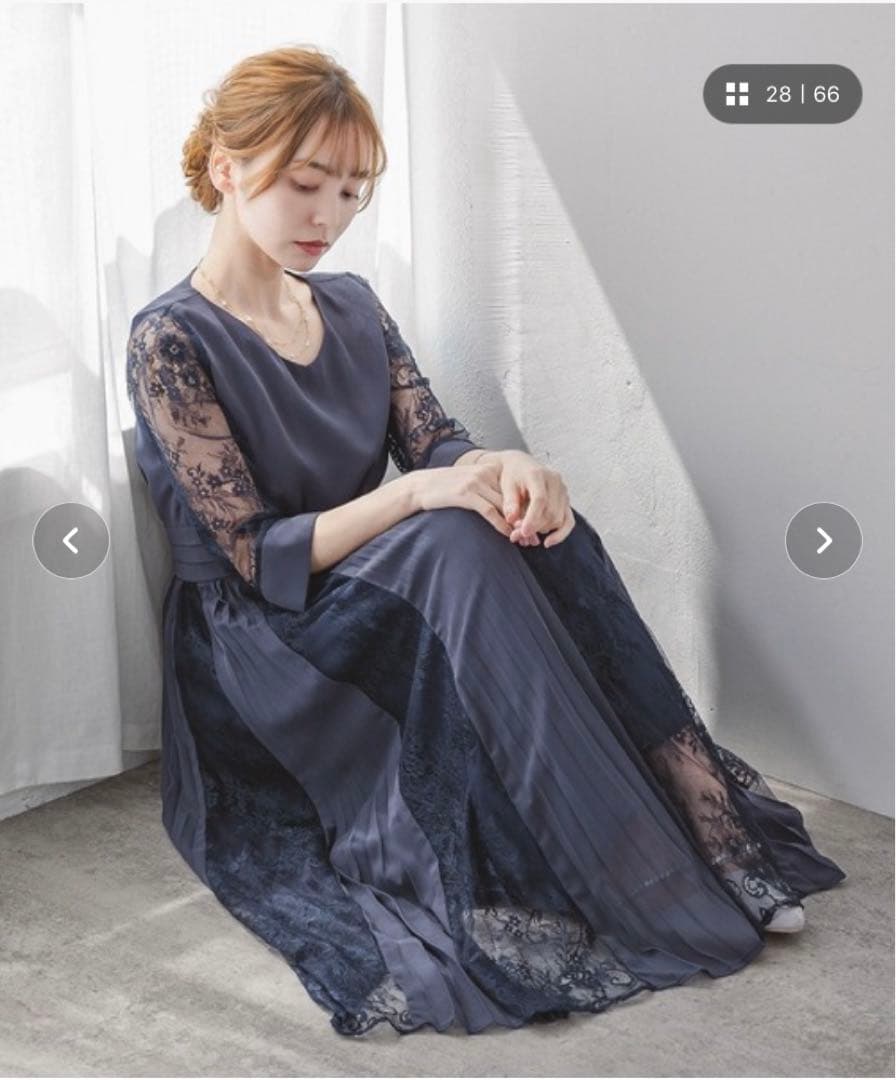 新品✨ドリードール パーティードレス アシンメトリーフリル バルーン