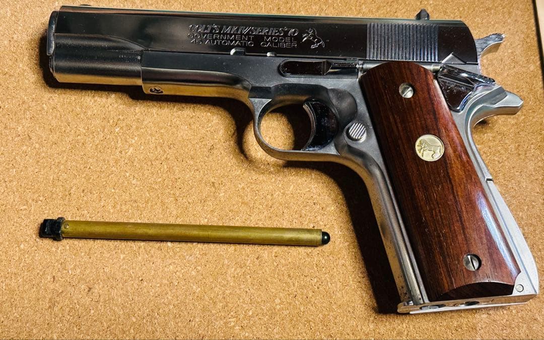 動作確認済み マルゼン コルト・ガバメント MKⅣ シリーズ70 シルバー