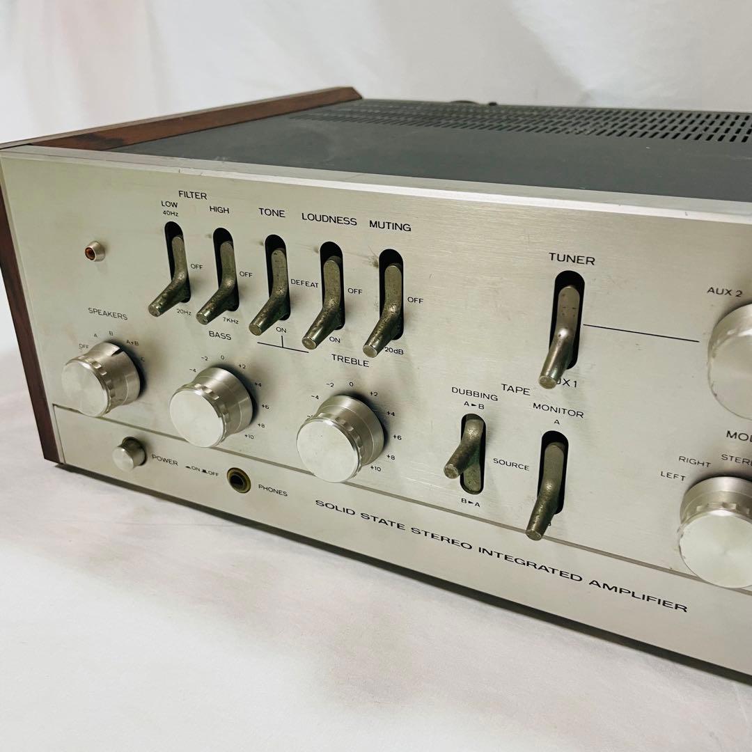 TRIO KA-7006 トリオ プリメインアンプ 通電確認 元箱付き 現状品 レア