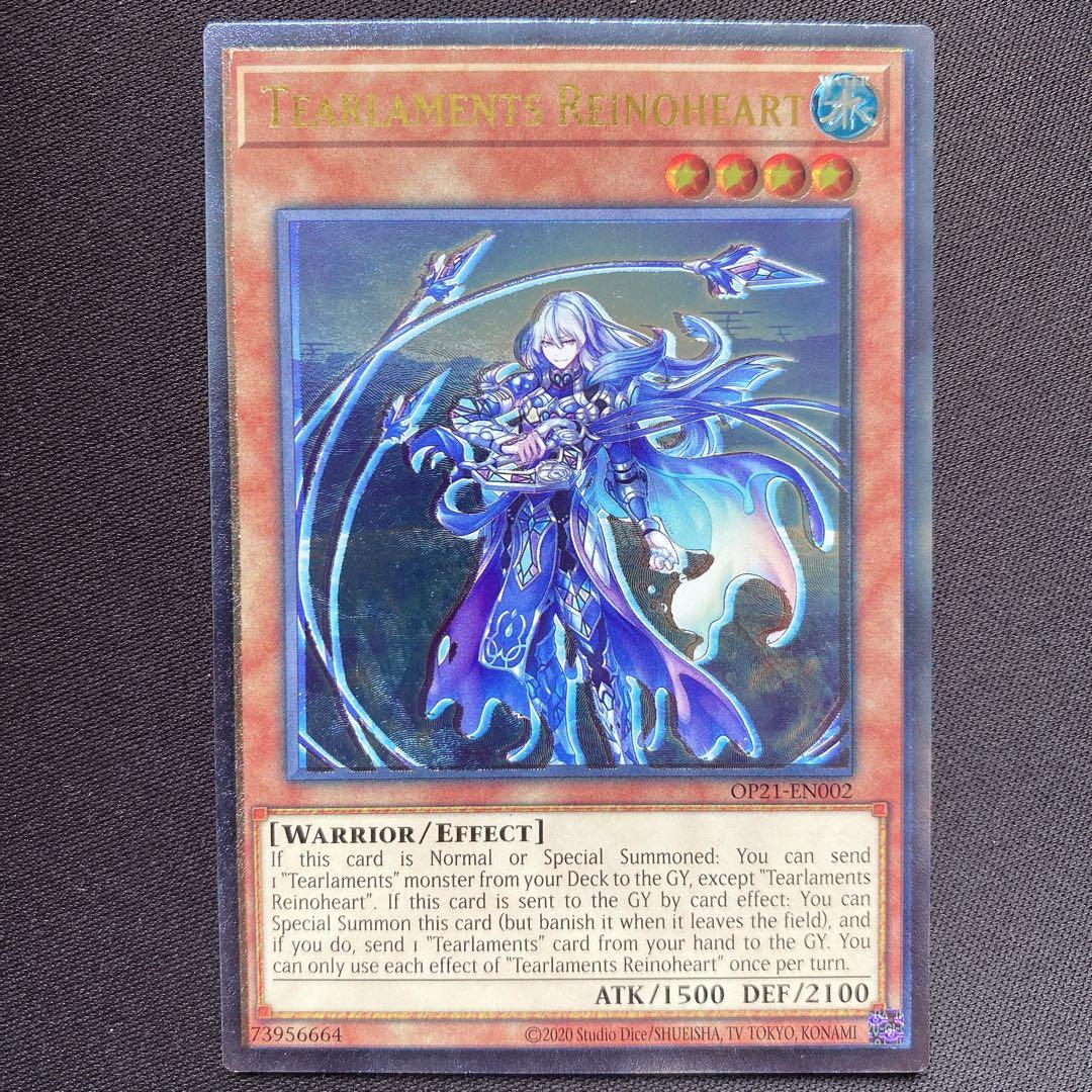 ティアラメンツレイノハート　英語　北米　OP21 レリーフ　3枚セット