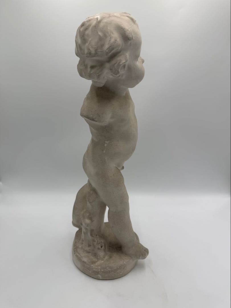石膏像 小児立像 キューピット 美術 小僧