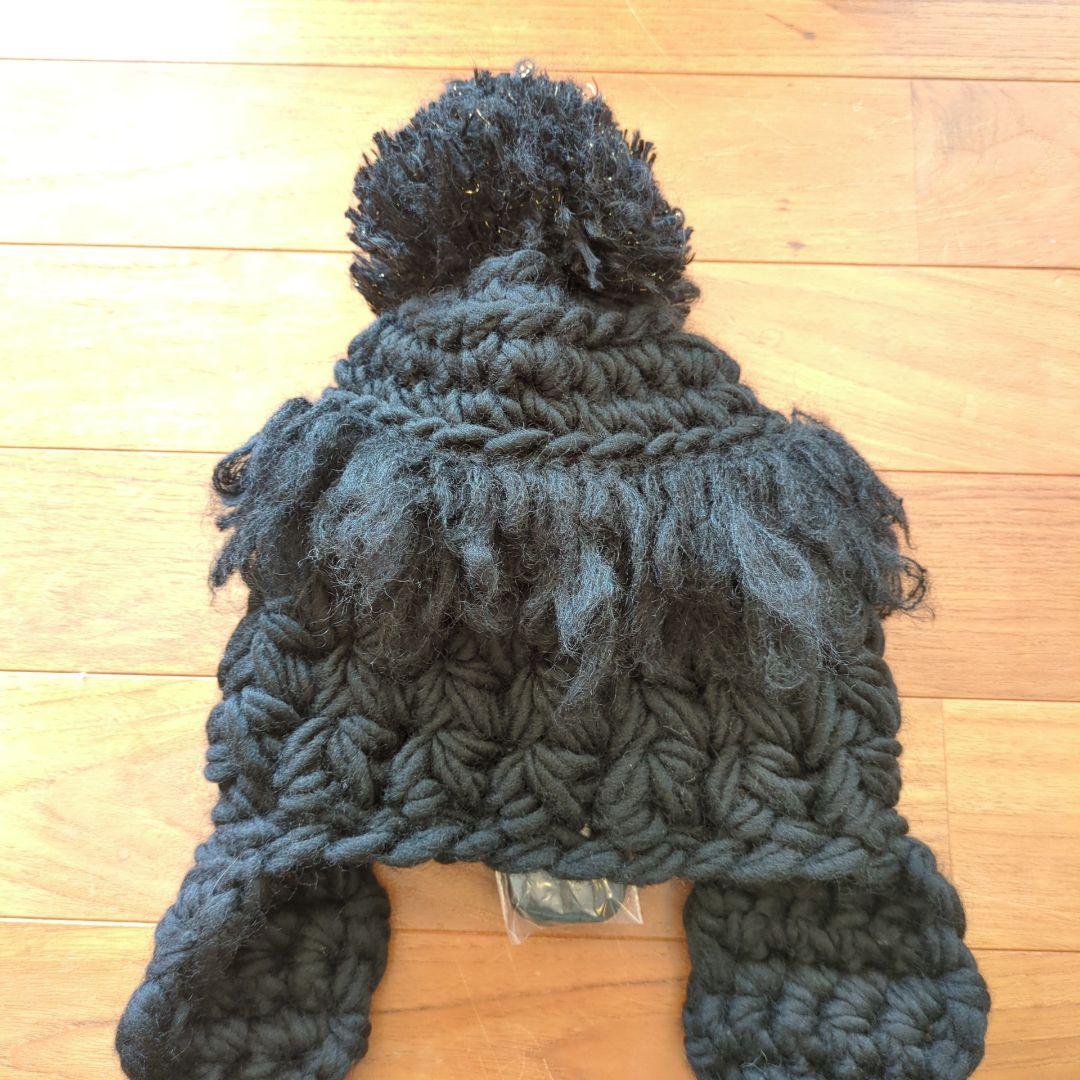 未使用◇Taoコムデギャルソン ウールミックス クロシェ ビーニー