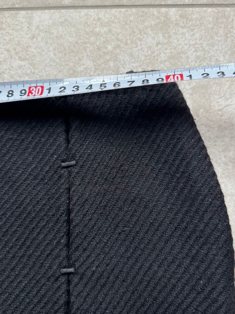 プラダ　ウールスカート　パネル