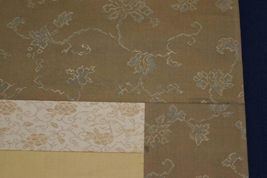 【模写】橋本雅邦/舟に人物/掛軸/名家伝来/AA-827