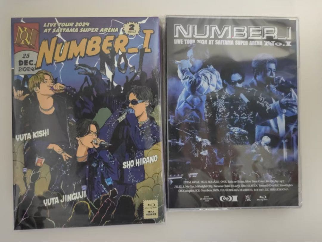 Number_i LIVE TOUR 2024 No.Ⅰ 初回生産限定盤・通常盤 Number_i LIVE TOUR 2024 No.Ⅰ」初回生産限定盤 | TOBE OFFICIAL STORE