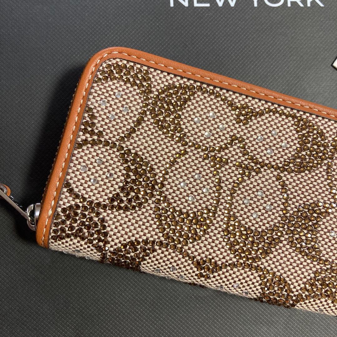 COACH コーチ　正規品　ケース　カードケース　ラインストーン