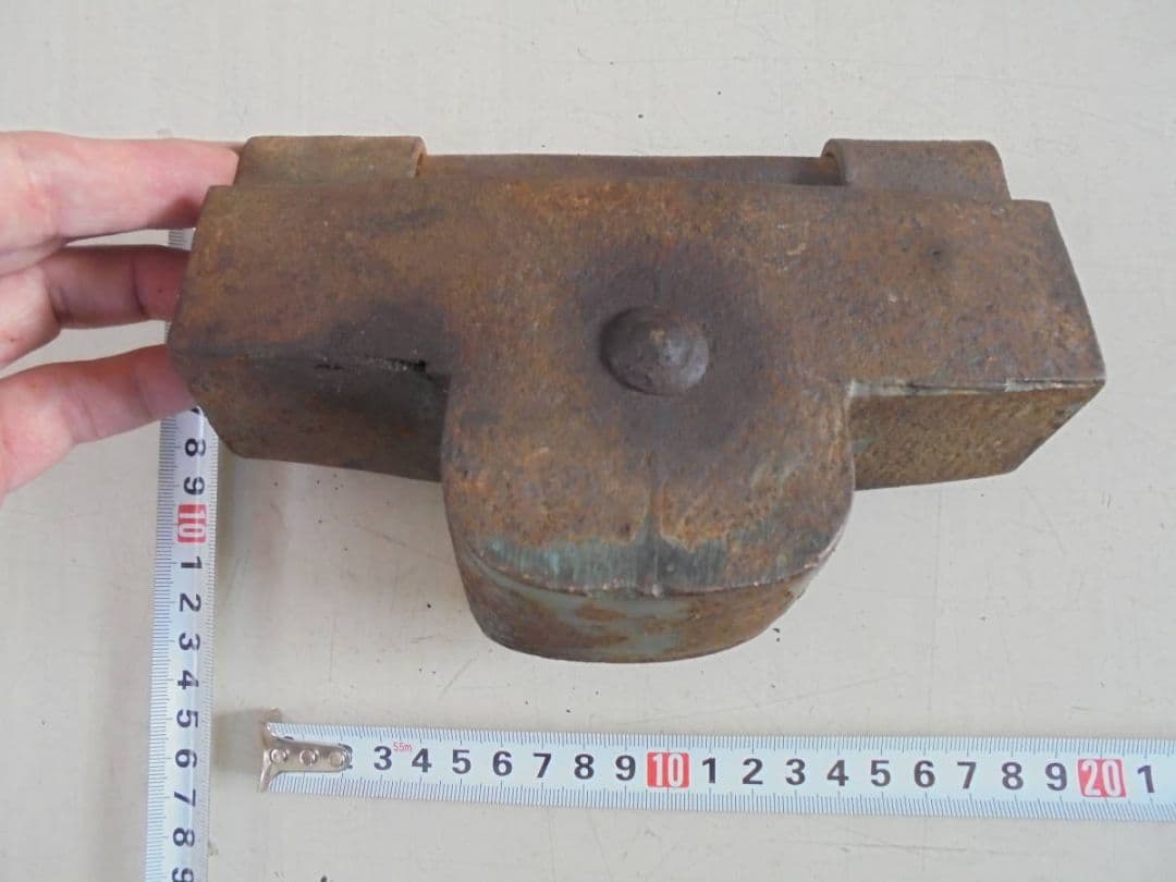 AKa6721 因州住 清久作 日本四大錠の一つ 因幡錠 鍵