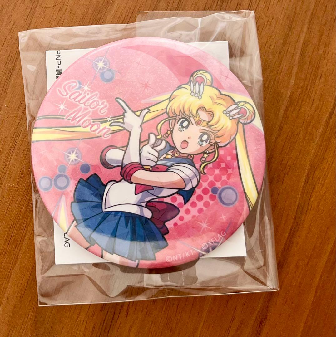 未開封】セーラームーン 缶バッジ モンストコラボ ホログラム仕様