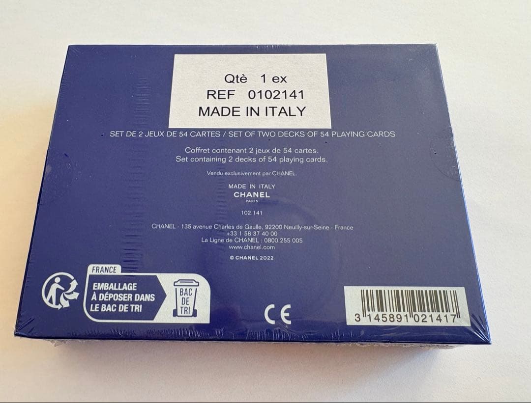 CHANEL LE GRAND N° トランプセット新品未開封