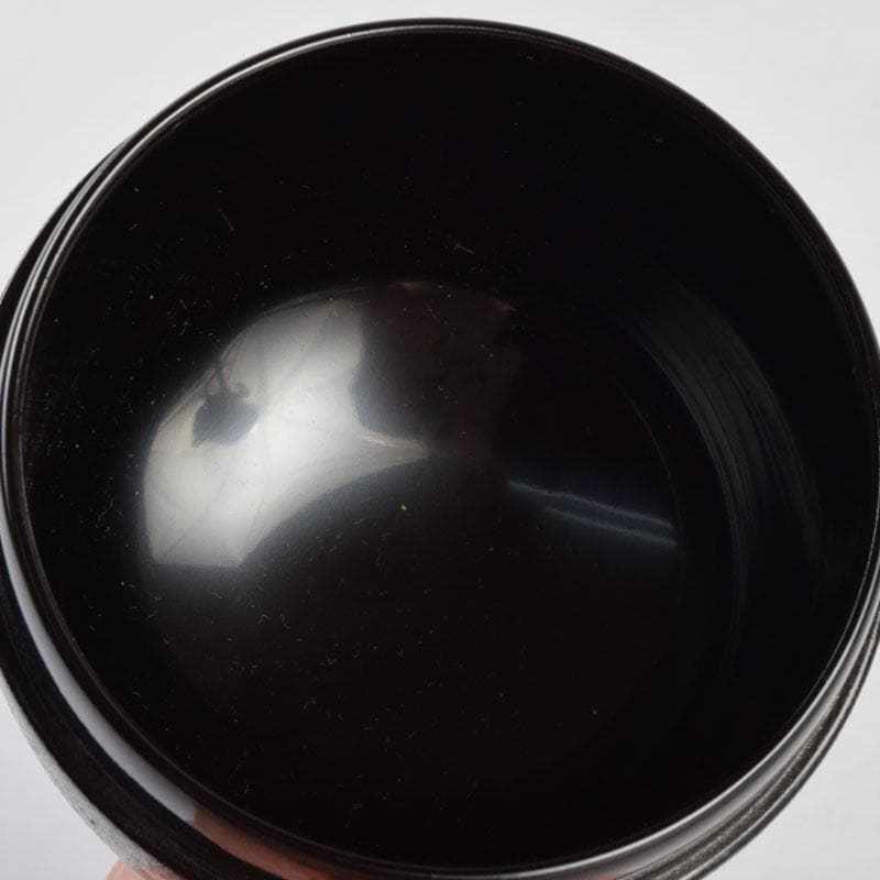 茶道具 山中塗 坂田峰俊作 たたき塗 こぼれ梅 中棗 共箱 V 8865 - メルカリ