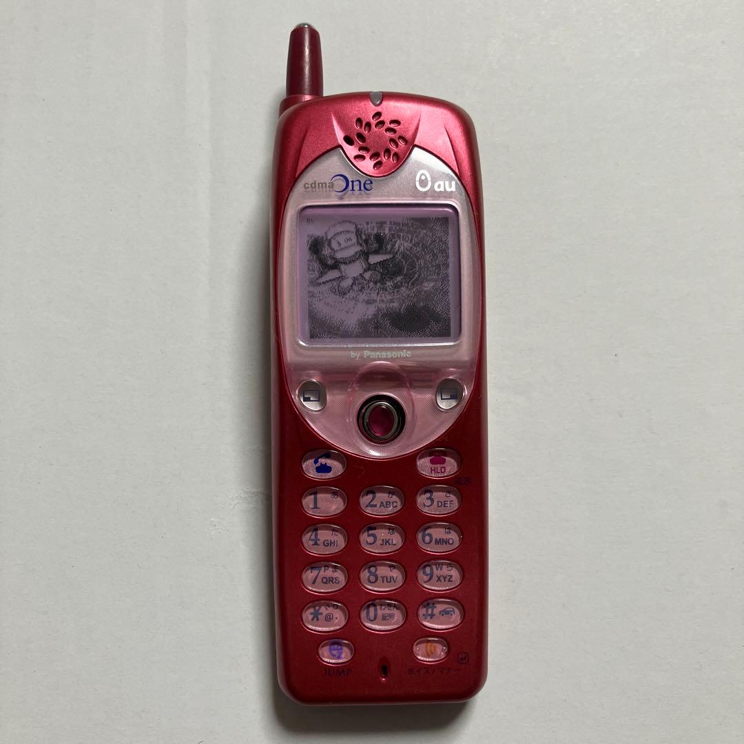 ガラケー モックアップ C308P レッド - メルカリ