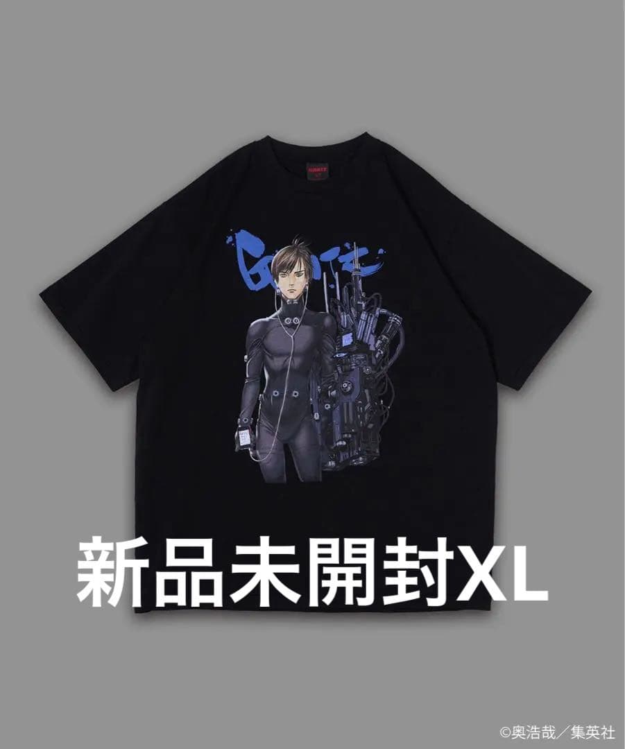 GANTZ × 417エディフィス 黒色Tシャツ 西丈一郎 sizeXL ガンツ