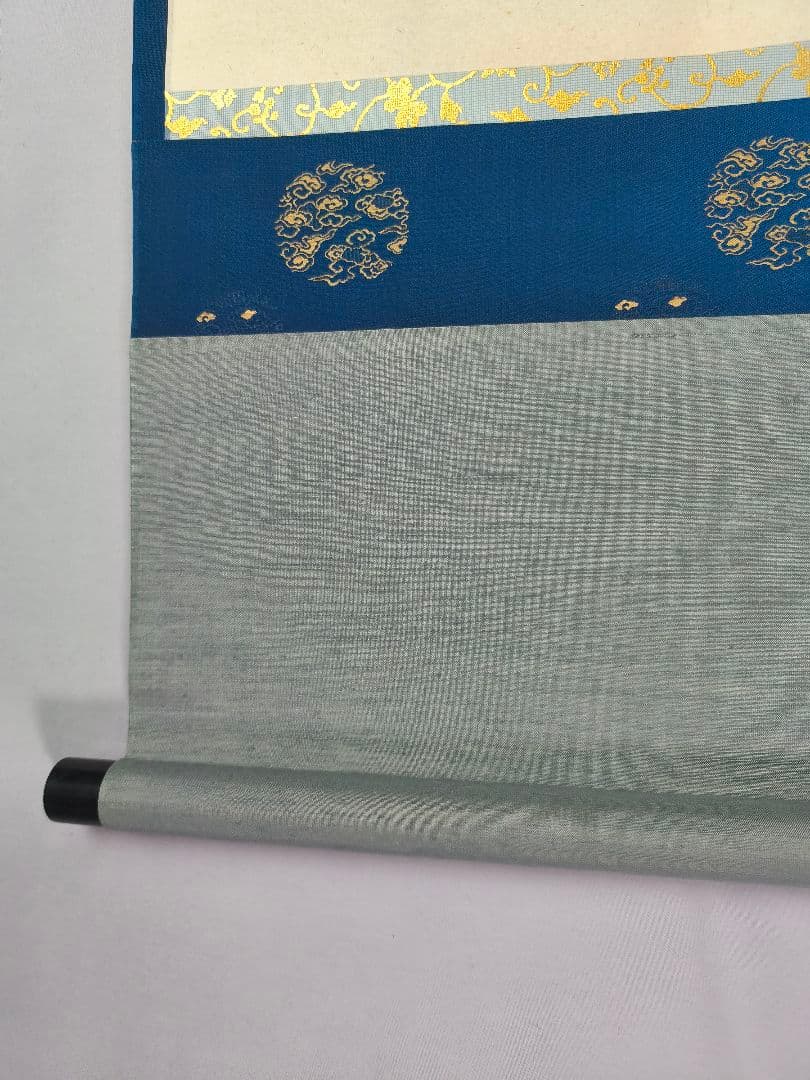 茶道具】相国寺管長 梵王山主 有馬頼底和尚筆 円相に寿 掛軸 軸C136