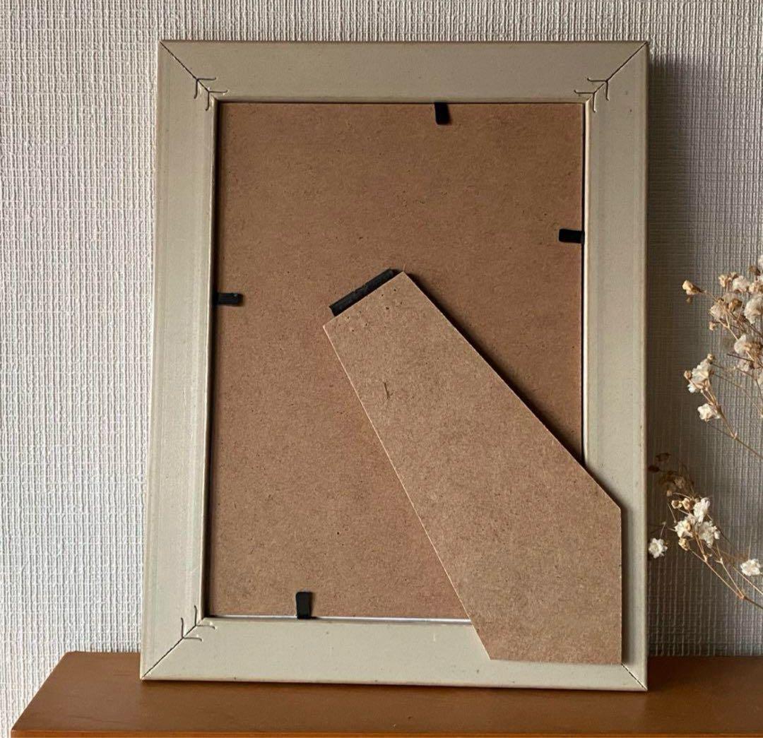 絵画。原画【本を読むのが好きな熊ちゃんと小鳥】