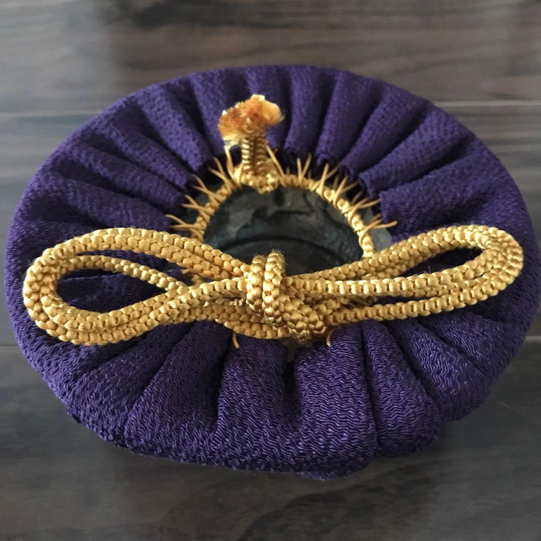 上野焼 三代山岡徹山 ショップ 香春徹山窯 刷毛目茶碗 二重箱 共箱 仕覆 栞