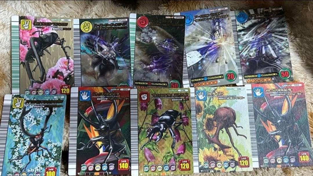 バラ売り可】甲虫王者ムシキング 強さ180ムシ アダーコレクション