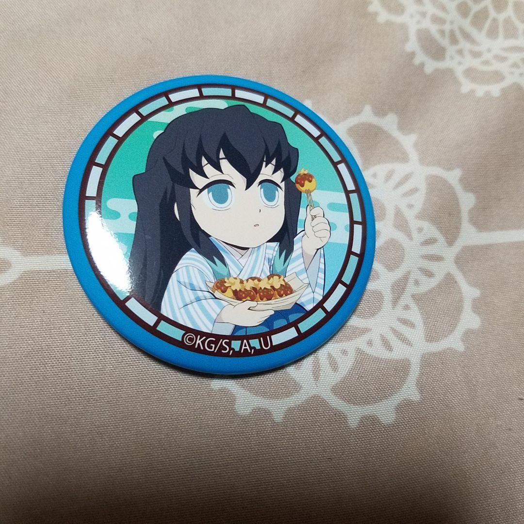 時透無一郎 銀だこ 缶バッジ 2023 鬼滅の刃 築地銀だこ×鬼