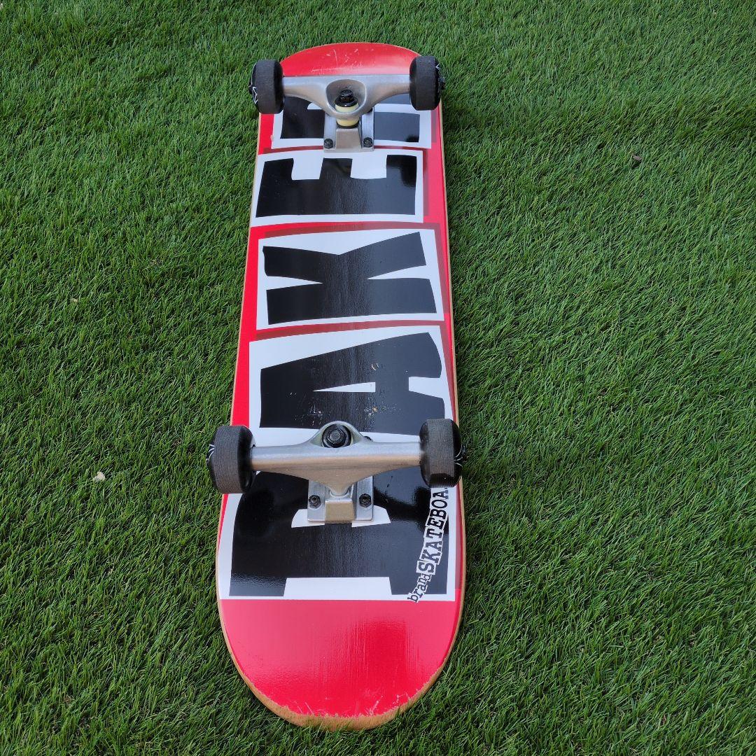 BAKER コンプリートスケートボード レッド/ブラック